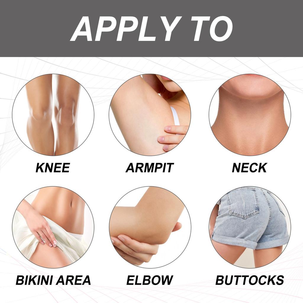 Jaysuing Radiant Skin Cream For Underarms Elbows Knees Dark Spot Brightening And Moisturizing Effect