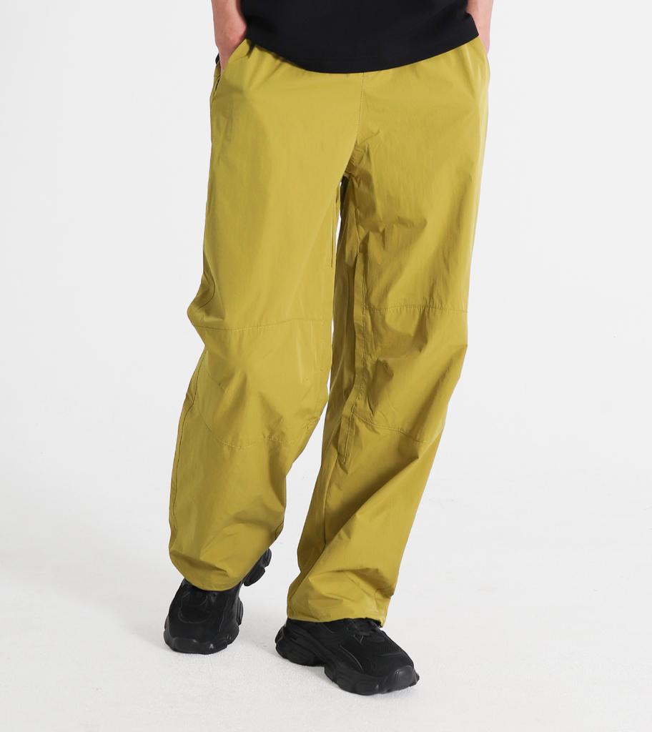 Beoteunseoul Cool Air Nylon String Pants [Yellow Khaki]