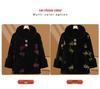 Velvet Grandma-Style Winter Coat for Women, Extra Warm & Thick, Ages 40-60