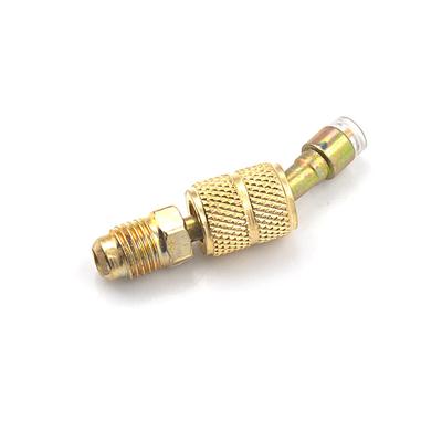 Gauges Hose Air Conditioner Refrigeration Adapter Connector Adaptor