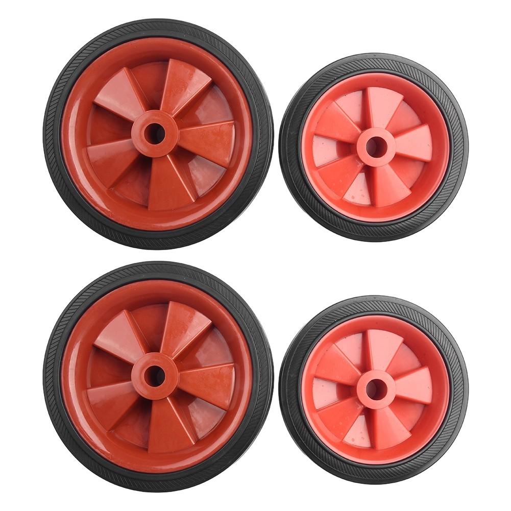 2Pcs Air Compressor Wheel Replacement Absorption Non-Slip 5-6Inch Shockproof