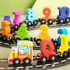 Cognition Little Number Train Model Magnetic Children's Educational Toys Pinyin Number Learning