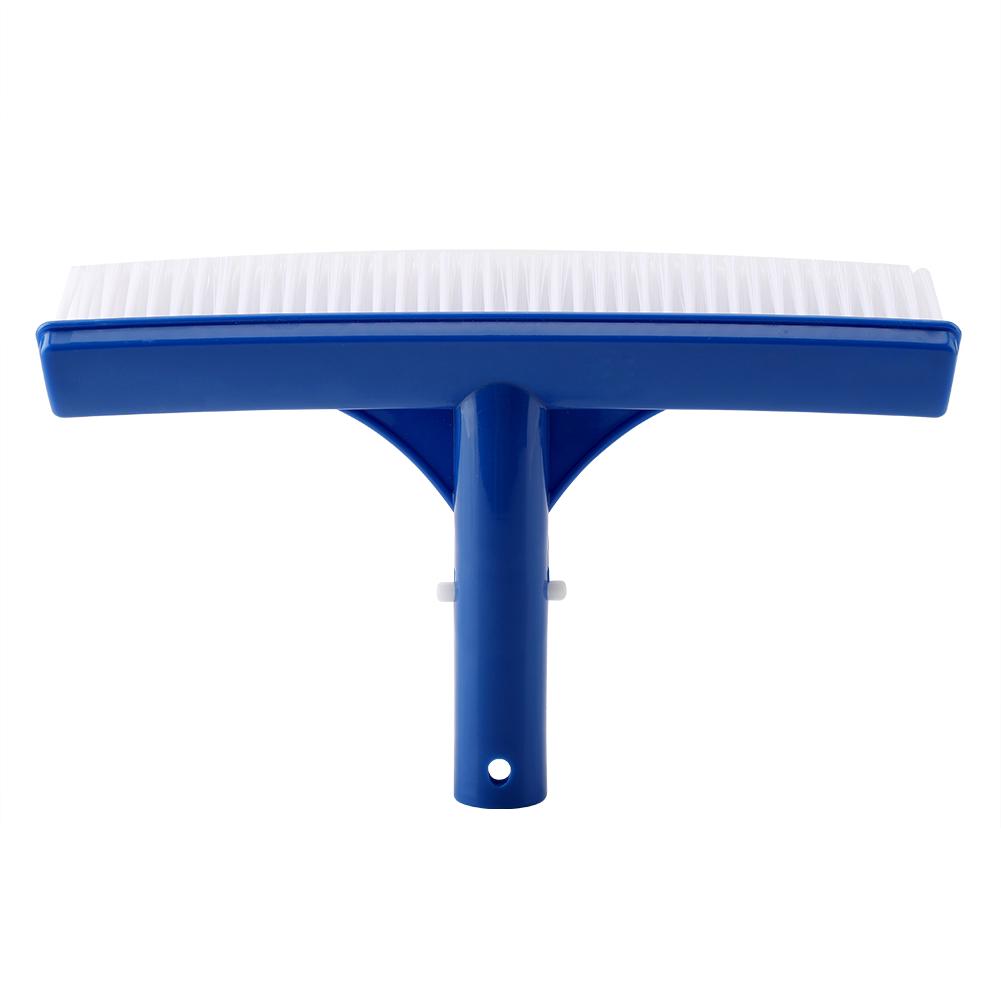10 Inch Plastic Pool Brush for Cleaning Dirty Moss, Quality Plastic Material, Lightweight and Great Corrosion Resistance, Elastic and Hard Hair