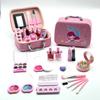 Pattern Mermaid Children Makeup Beauty Handbag With Nail Polish Lipstick Comb