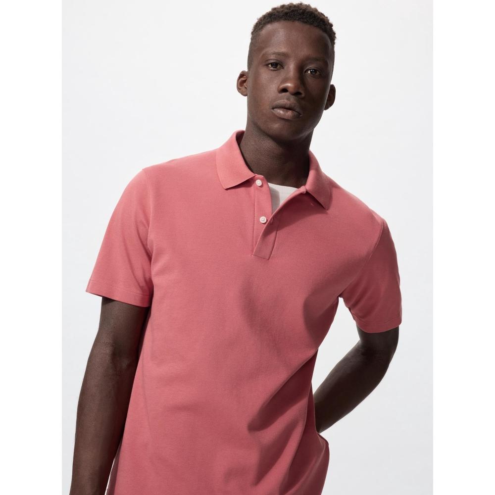 Uniqlo Japan Air Rhythm Cotton Kanoko Polo Shirt
