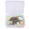 100Pcs/Box Dressmaking Pins Embroidery Patchwork Mixed Color Sewing Needle Tool