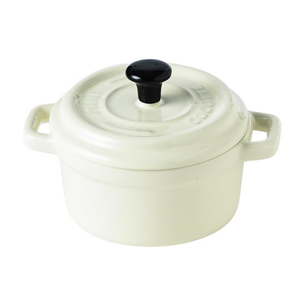 Hanging Ears Steamed Egg Bowl 200ml Mini Casserole with Lids Condiment Container  Household