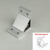 2Pcs/pack 90 Degree Angle Bracket for 2020 3030 4040 4545 5050 6060 Aluminum Profile Sturdy Joint DIY Frame Connection