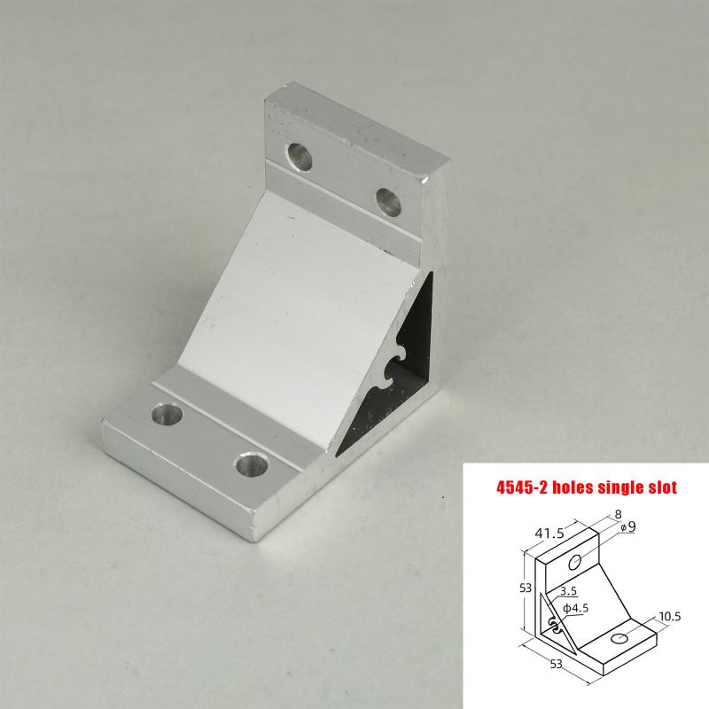 2Pcs/pack 90 Degree Angle Bracket for 2020 3030 4040 4545 5050 6060 Aluminum Profile Sturdy Joint DIY Frame Connection