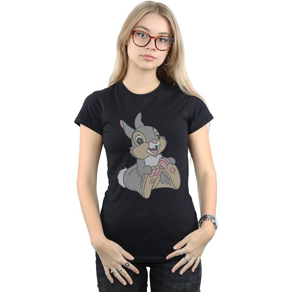 Disney Womens/Ladies Classic Thumper Cotton T-Shirt