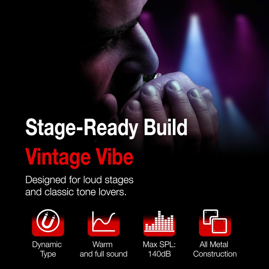 Superlux Dynamic Harmonica Microphone D112/C