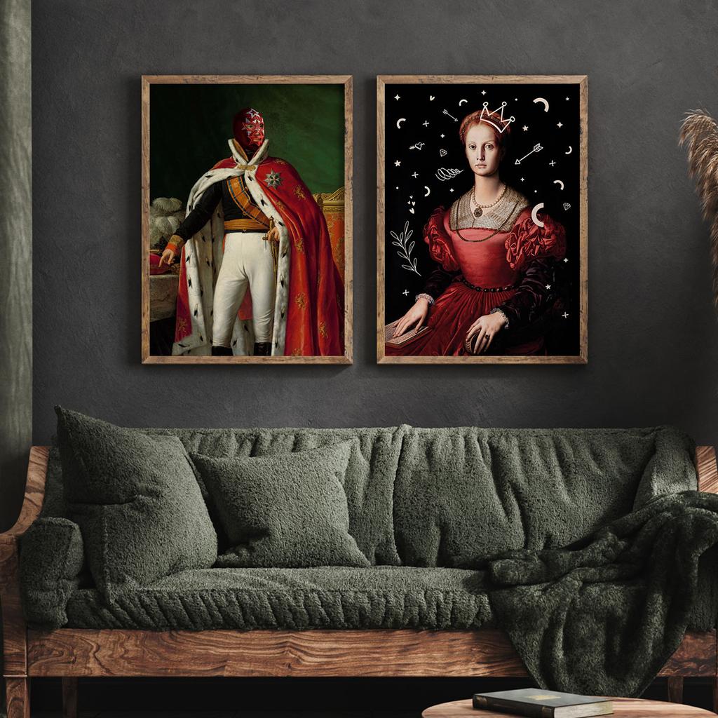 Set of Two Portrait Posters
