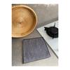 Missclean (3 Pieces) Microfiber Kitchen Cloth Gray Color 40*40 Cm