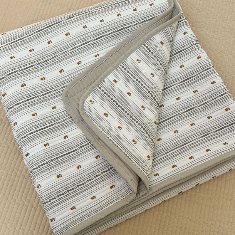 

Двусторонний хлопковый наматрасник Толстый защитный наматрасник для кровати Матрас татами 150*200cm-bed cover