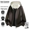 Mark Fairwhale Men's Spring/Autumn Hooded Casual Jacket