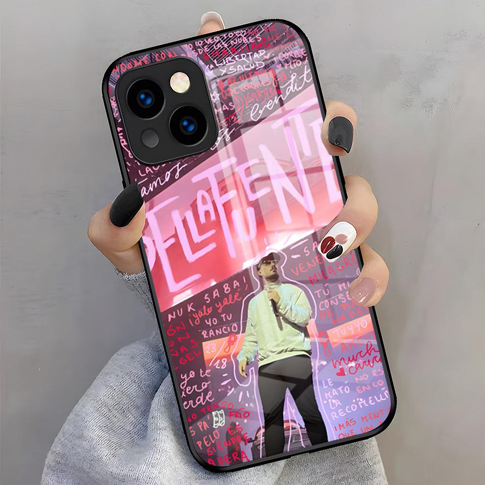 

Rapper D-Dellafuente FC Phone Case For IPhone 17 Pro Max 16 15 14 Pro Max 13 11 X Xs Xr 8 7Plus Glass Cover iPhone 11 Pro