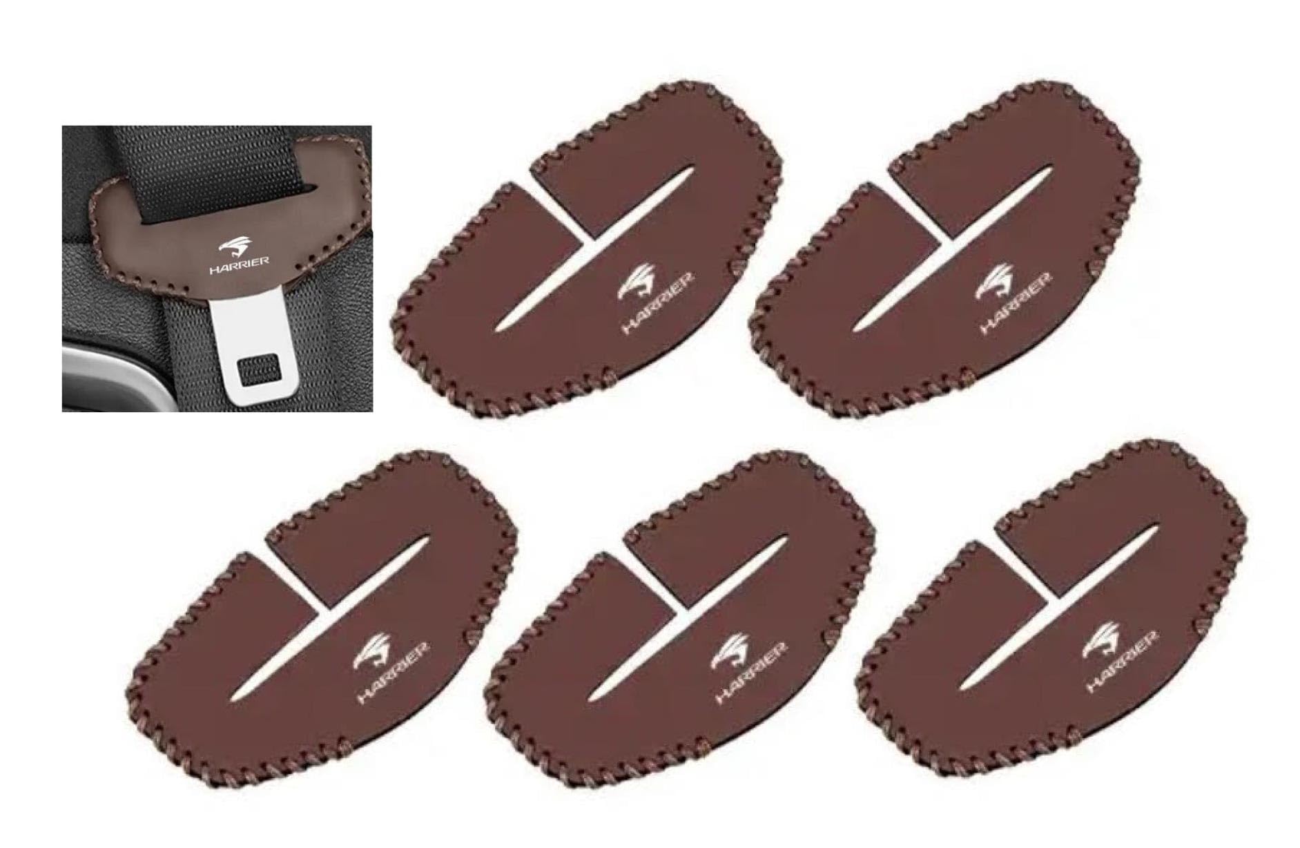 

Накладка на ремень безопасности автомобиля Кожаная накладка на ремень безопасности для Toyota Harrier Аксессуары Harrier Пряжка