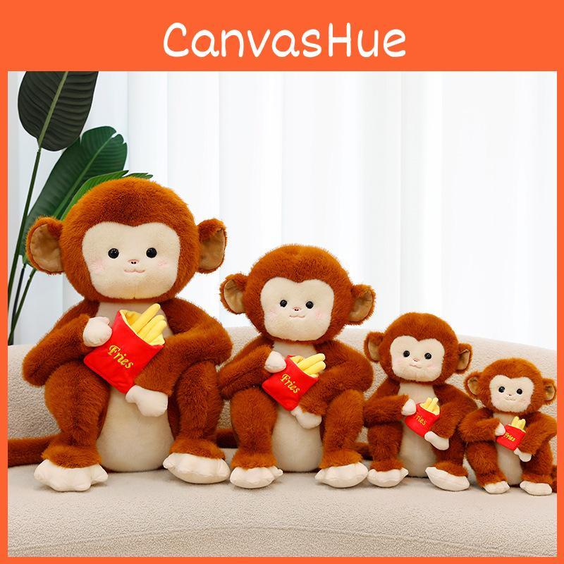 Affe Pommes Frites Plüschtier Stofftier Puppe Dekoration Kinder Niedliches Geschenk