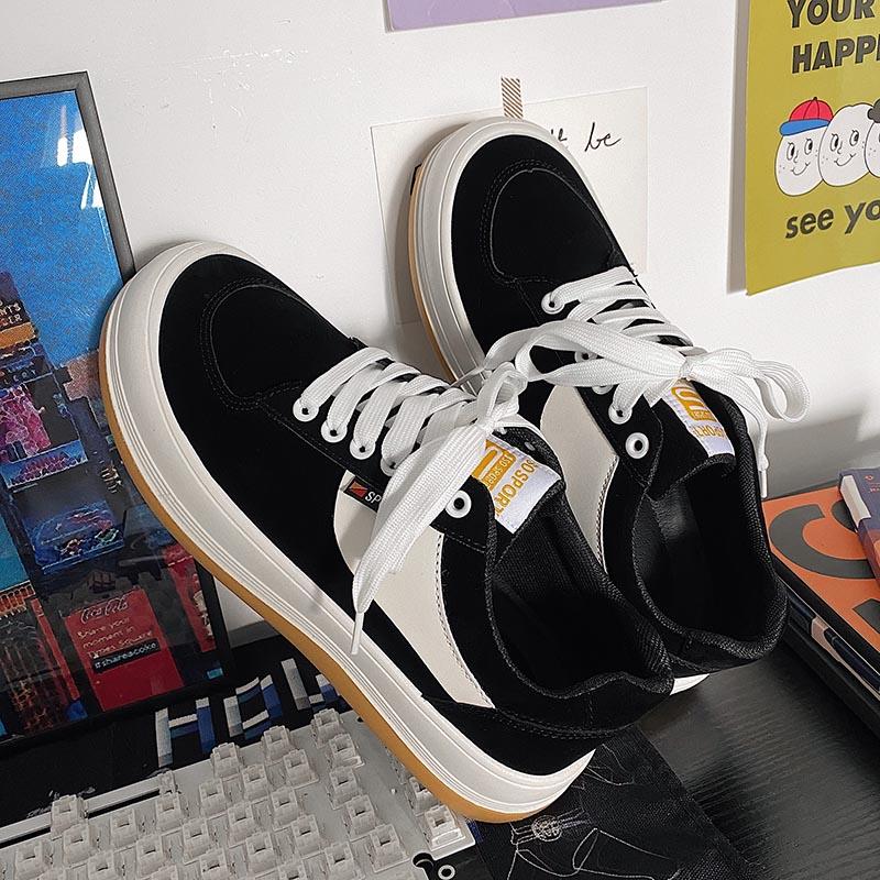 Neue Vulkanisierte Turnschuhe Für Männer Mode Casual Schuhe Turnschuhe Männer Punk Street Style Turnschuhe Frauen Britischen Stil Schuhe Männer