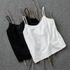 Women S Plus Size Solid Color Summer Versatile Strappy Camisole