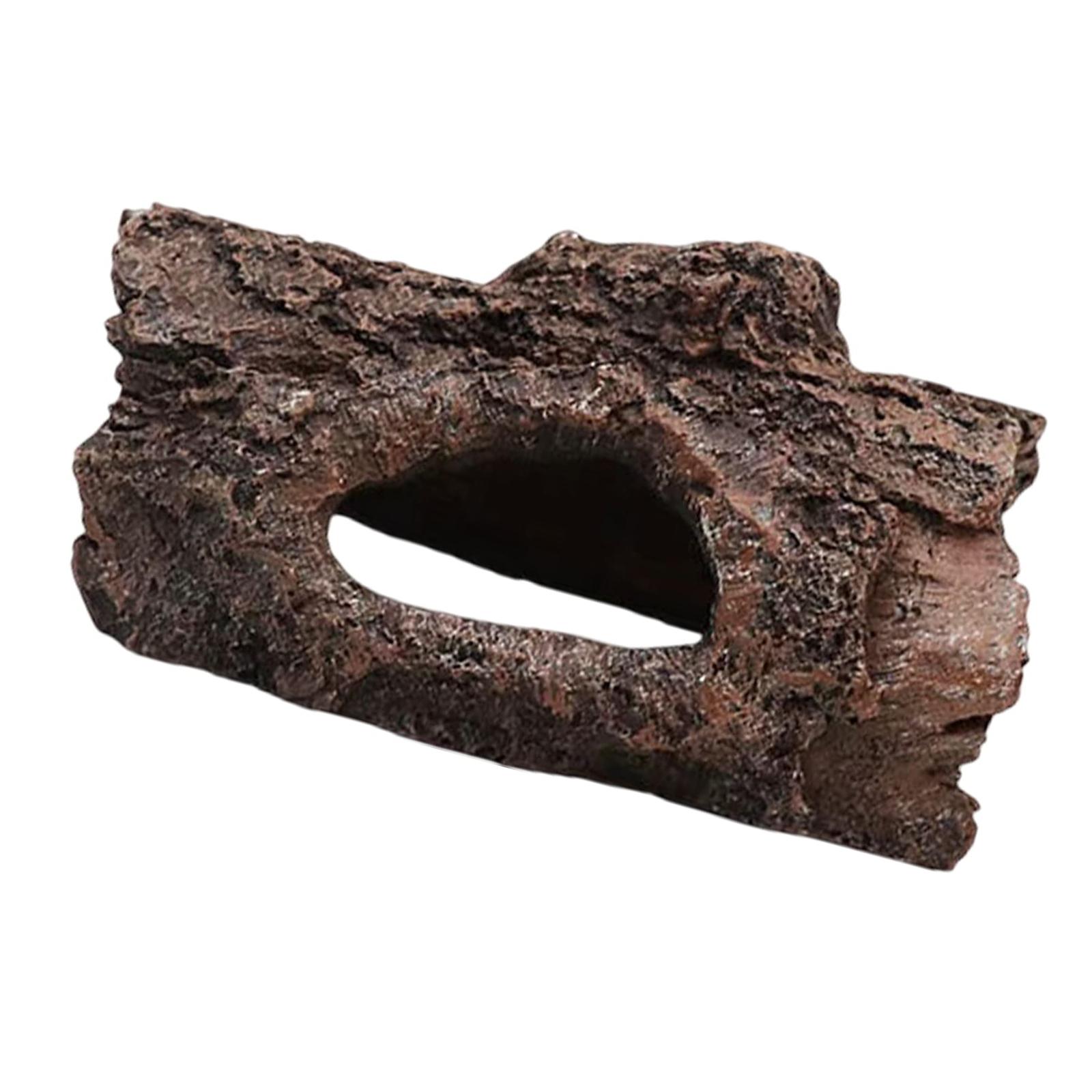 

Reptiles Shelter Place Climbing Platform For Small Animal Life Like Tree Trunk Amphibian Terrariums Landscape Decors 1