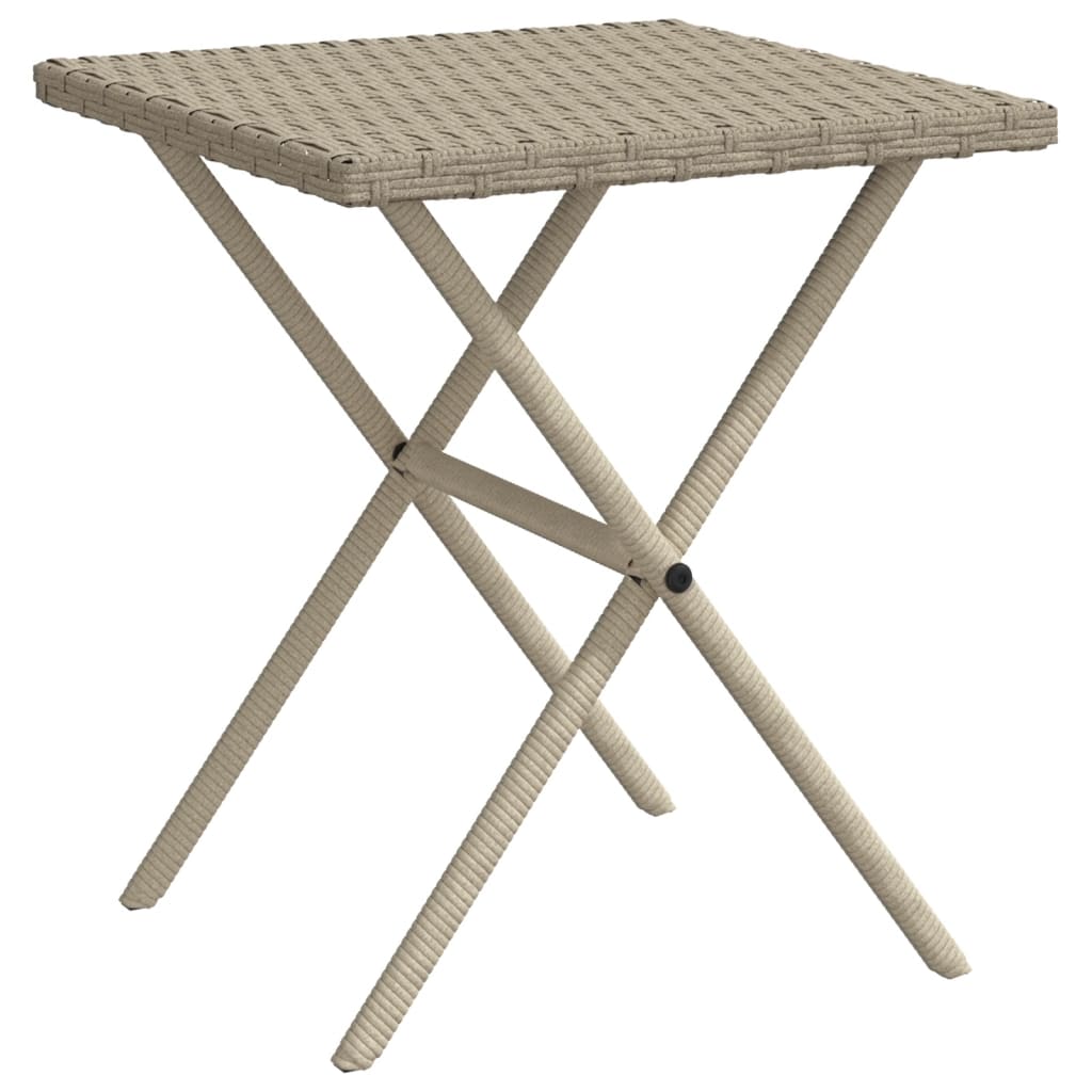 2 Piece Sun Lounger Set with Table Light Grey Poly Rattan