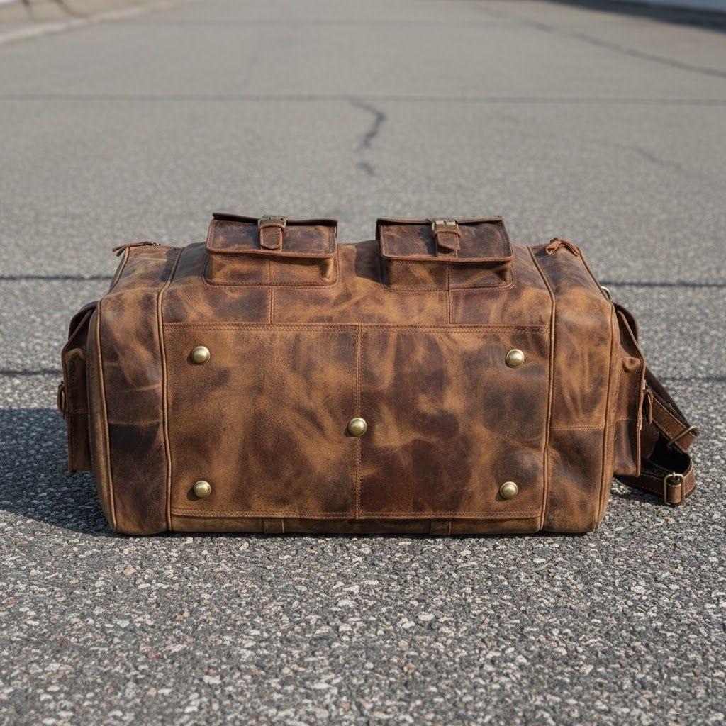 Kožená cestovní taška, kožená víkendová taška, víkendová taška kožená cestovní taška kožená taška přes noc pánské cestovní tašky pro manžela tátu kožená cestovní taška