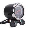 Motorrad-Tachometer, Tachometer, Universal-Motorrad-Doppelkilometerzähler, Tachometer, Ganganzeige, digitale Anzeige