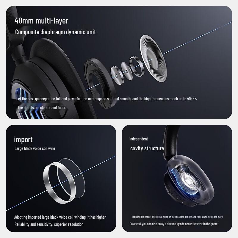 EDIFIER Halo Space Wireless Noise-Cancelling Headphones