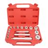 17pcs Small Bearing Extractor Bearing Pads Installation and Disassembly Tools Set Bearings Installer Auto Repairing and