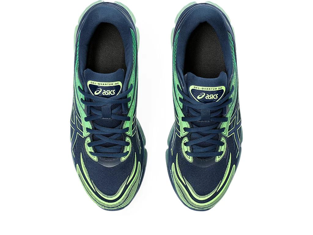 Sports shoes Asics Blue / Green Fluorescent Gelquantum 360 VIII