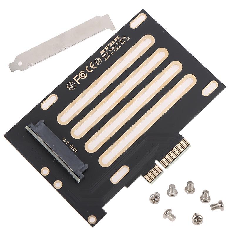 U.2 Sff-8639 To Pci-E X4 3.0 Riser Card Sff-8639 To Ssd Extension Adapter