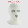 Husă universală pentru tetiera scaun auto Balaclava cu 3 găuri Capacul complet Halloween Crăciun Decorație amuzantă pentru mașină