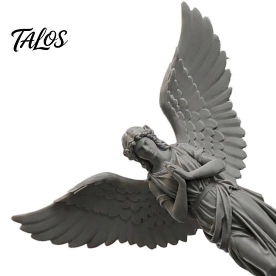 Shelf Angel Figurine 3D Printed Praying Figurine, Retro Guardian Angle Statue, Winged Women Decoration Artistic for Home Office, Housewarming