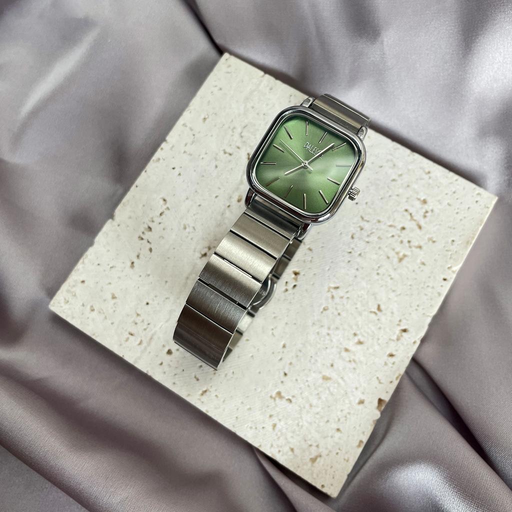 NEW Stylish Minimalist Women's Watches Water-Resistant Square Dial Stainless Steel Bracelet Quartz Women's Wristwatch Gift
