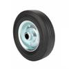 Replacement Wheel with Metal Hub | Round Treaded Profile, Steel Core,