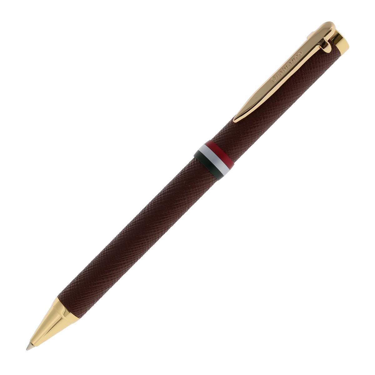 

Шариковая ручка Пишущий инструмент Канцелярские товары La Scriveria Rotolo Brown GT [Orobianco]