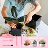 5Pcs/set Garden Planter Kit Sowing Shovel Scoop Bucket Succulents Seedlings Transplanting Tool Bonsai Fertilizer Drilling Device