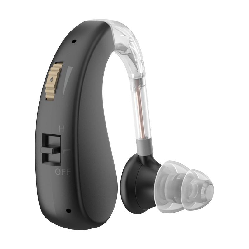 1 Set Mini Digital Hearing Aid Fittings for Elderly Portable Sound Amplifier Rechargeable Adjustable Hearing Aid for Seniors