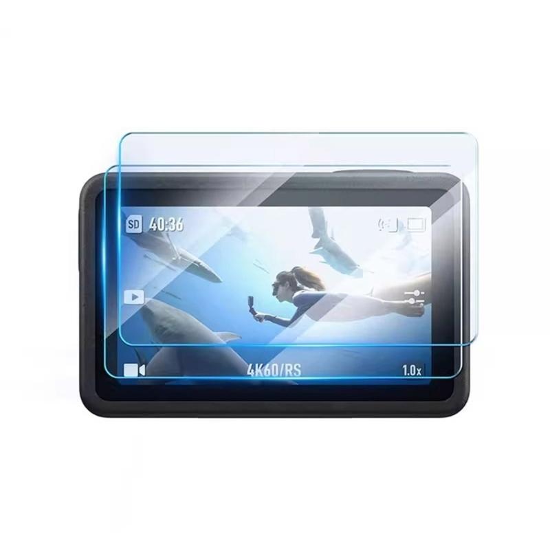 High Transparency Tempered Glass Screen Protector Anti Scratch Anti Fingerprint Clear Visuals Suitable For Action Camera