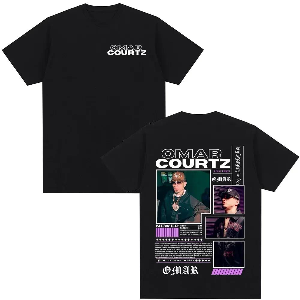 Omar Courtz Primera Musa Album Tour Merch T Shirt Unisex Wounisex Clothing Hip Hop Fashion Tshirt Casual Cotton Short Sleeve Tshirts