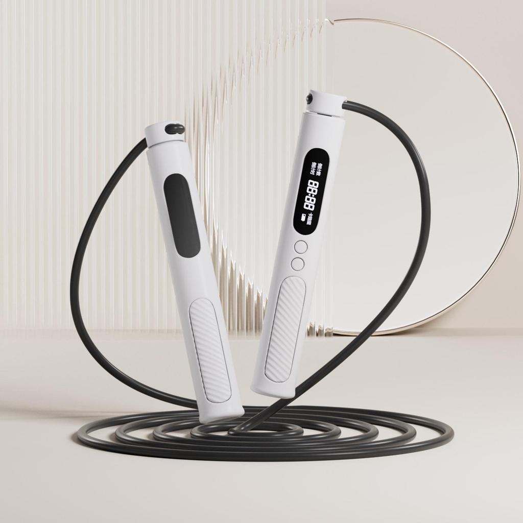 Rechargeable Jump Rope for Middle School Entrance Exam & Speed Training - Suitable for Primary, Secondary, and Kindergarten Students