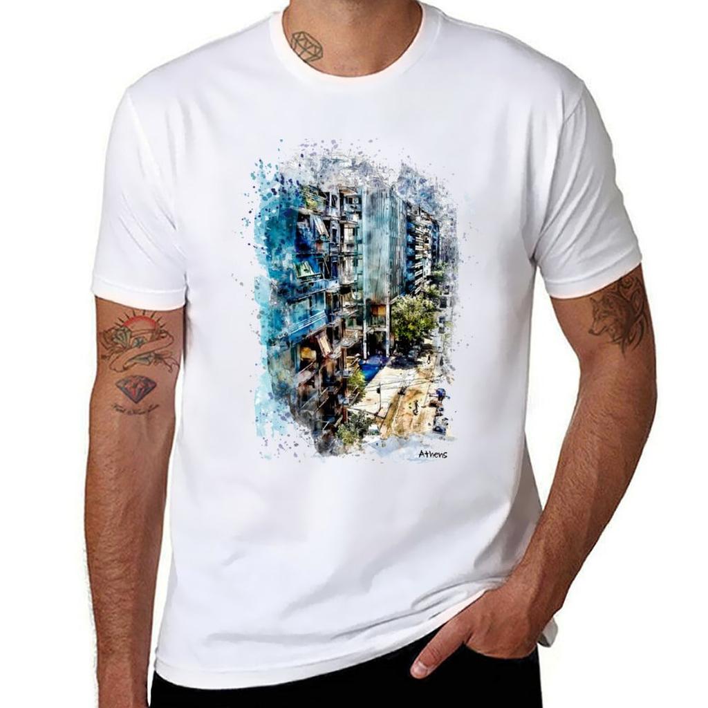 Athens Street Tshirt Work Comfort For Unisex Tshirt