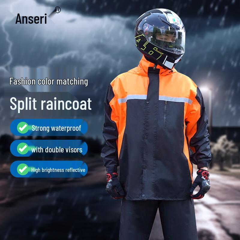 Ancire Reflective Split Rain Suit
