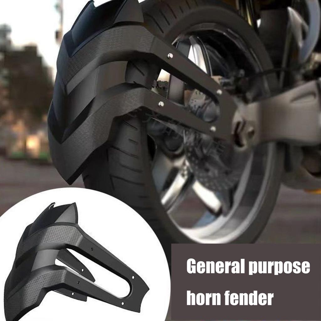 Motorcycle Rear Fenders Wheel Cover Mudguard Splash Guard Protectors with Easy Installation Fit for Offroads Enthusiasts
