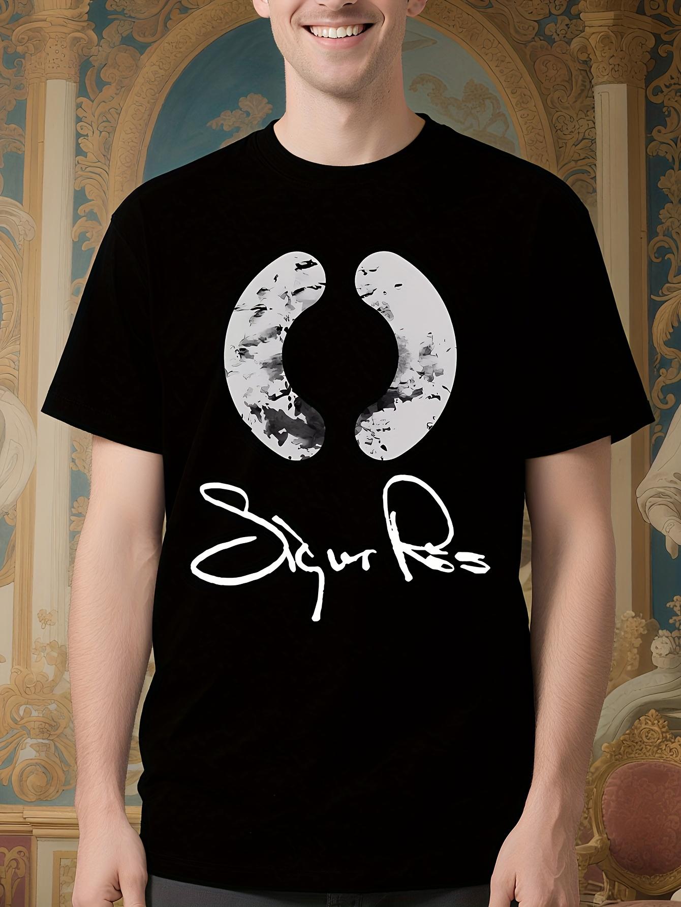 Sigur Ros Rock Band 94 Tshirt - Minimalist Graphic Tee wi... XL