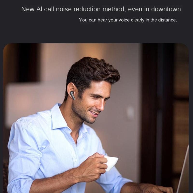 New Wireless Headset Music Noise Reduction Bluetooth Headset Exercise Super Long Closer Battery Mobile Headphones