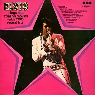 LP Record ELVIS PRESLEY - Elvis Sings Hits From His Movies CDS1110 RCA 1972 France Rock Used