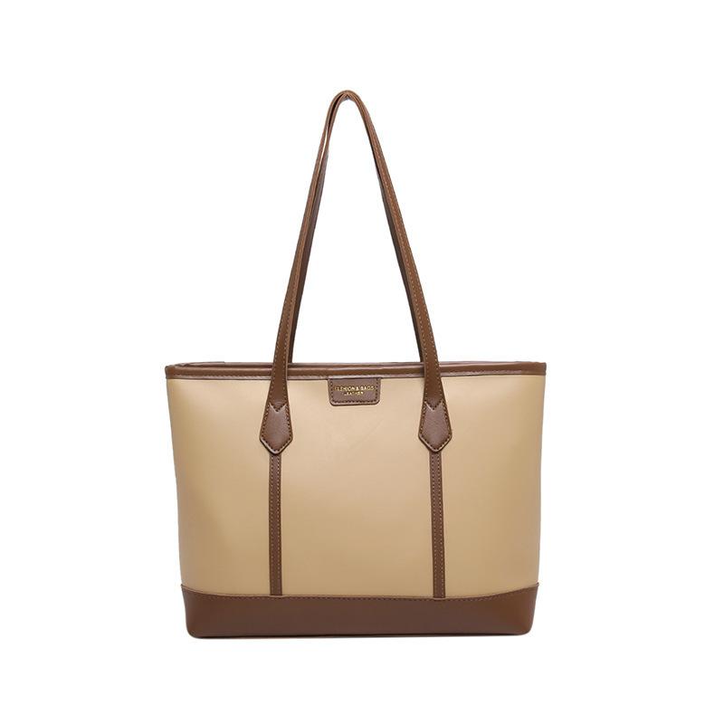 Textured Commuter Large-capacity Bag 2025 New Women's Bag Casual Foreign Style Niche Shoulder Bag Popular Tote Bag