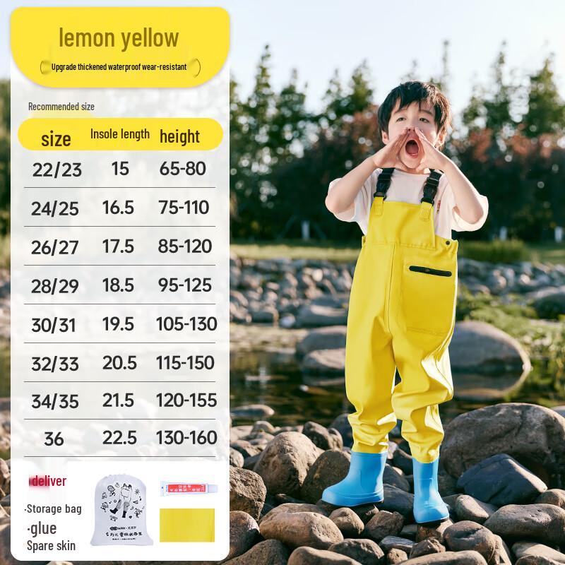 Kids Full Body Waterproof Wading Suit 30/31